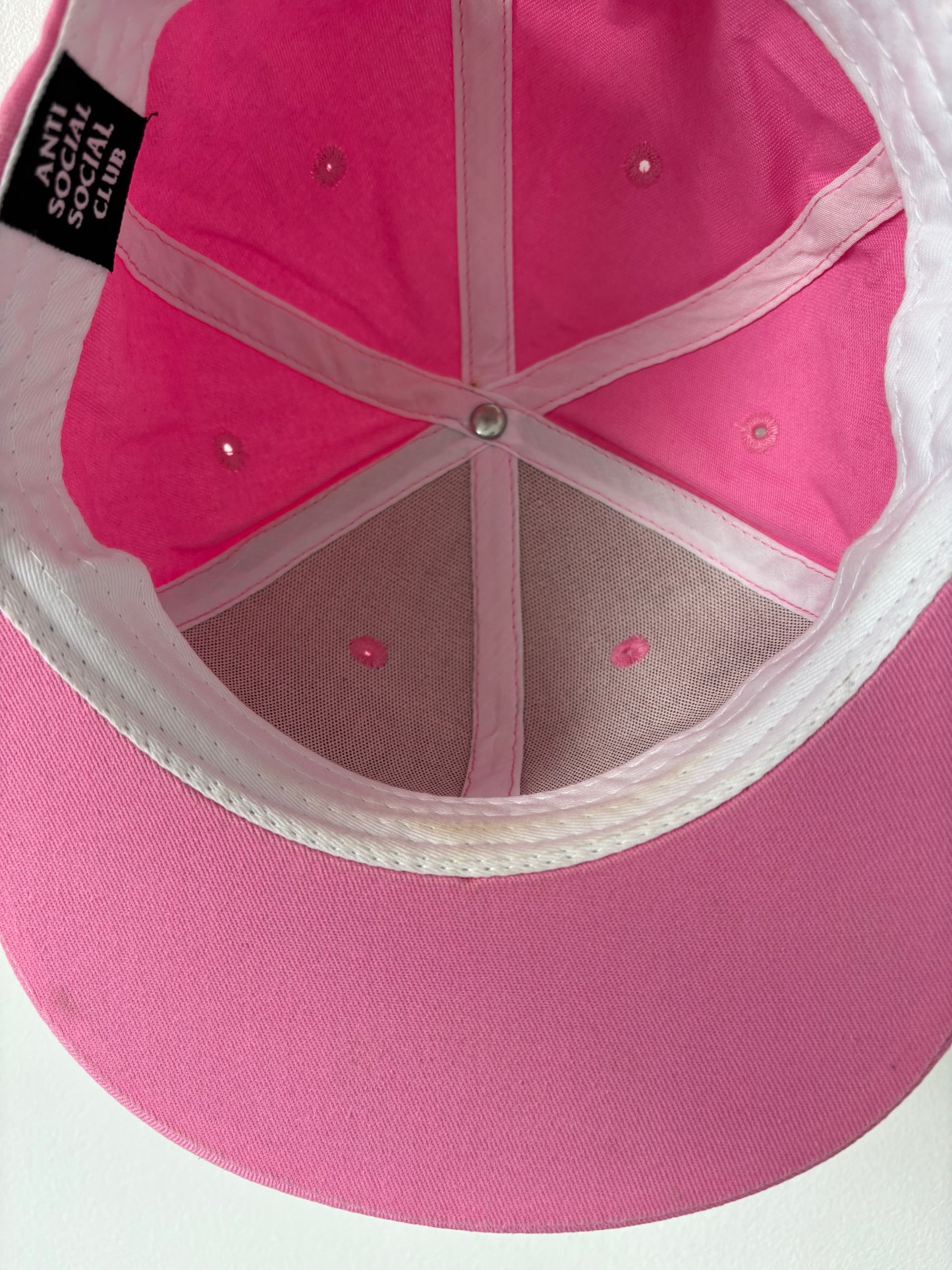 AntiSocialSocialClub (ASSC) PINK ROSE HAT