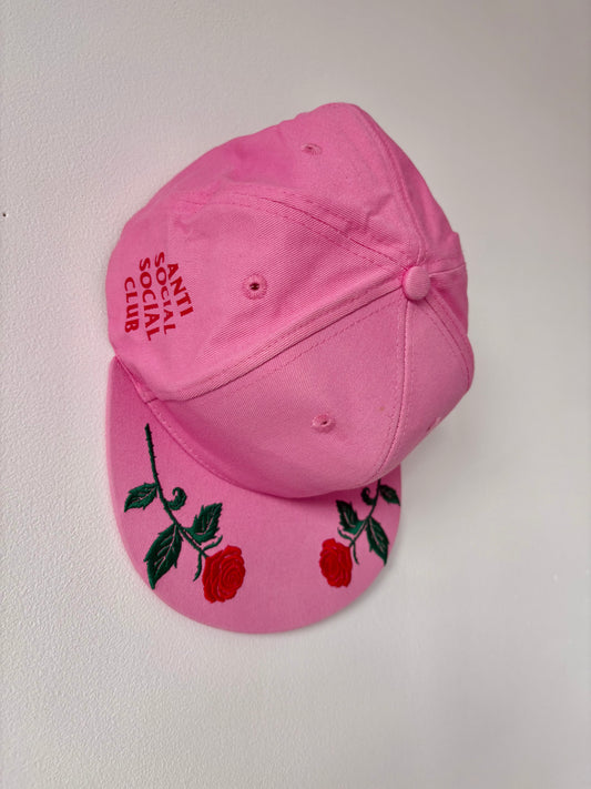 AntiSocialSocialClub (ASSC) PINK ROSE HAT