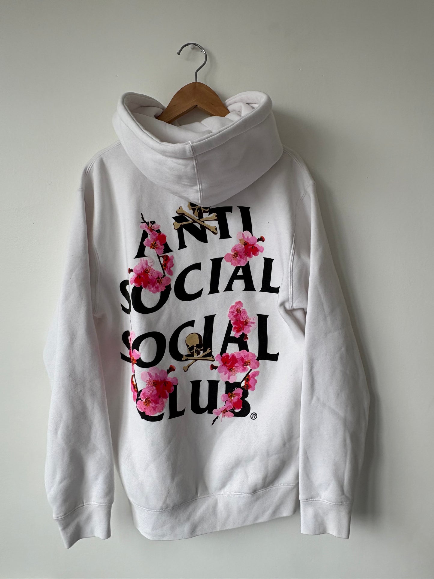Anti Social Social Club Cherry Blossom Skull Sweatshirt
